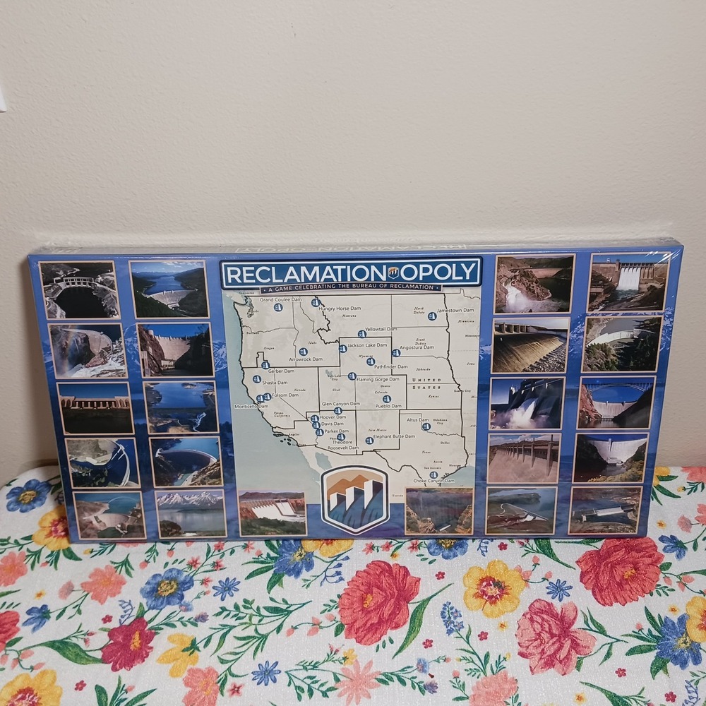 RECLAMATION OPOLY A GAME CELEBRATING THE‎ BUREAU OF RECLAMATION NEW & SEALED!